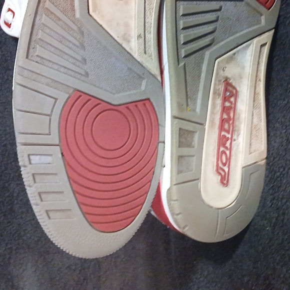 Air Jordan 3 Retro 'CARDINAL' ,Mens-13 100% AUTHENTIC! - Picture 11 of 12